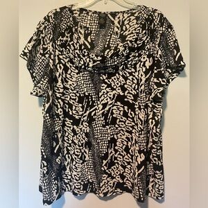 rafaella studio Women’s Tunic Top Sz 2X
